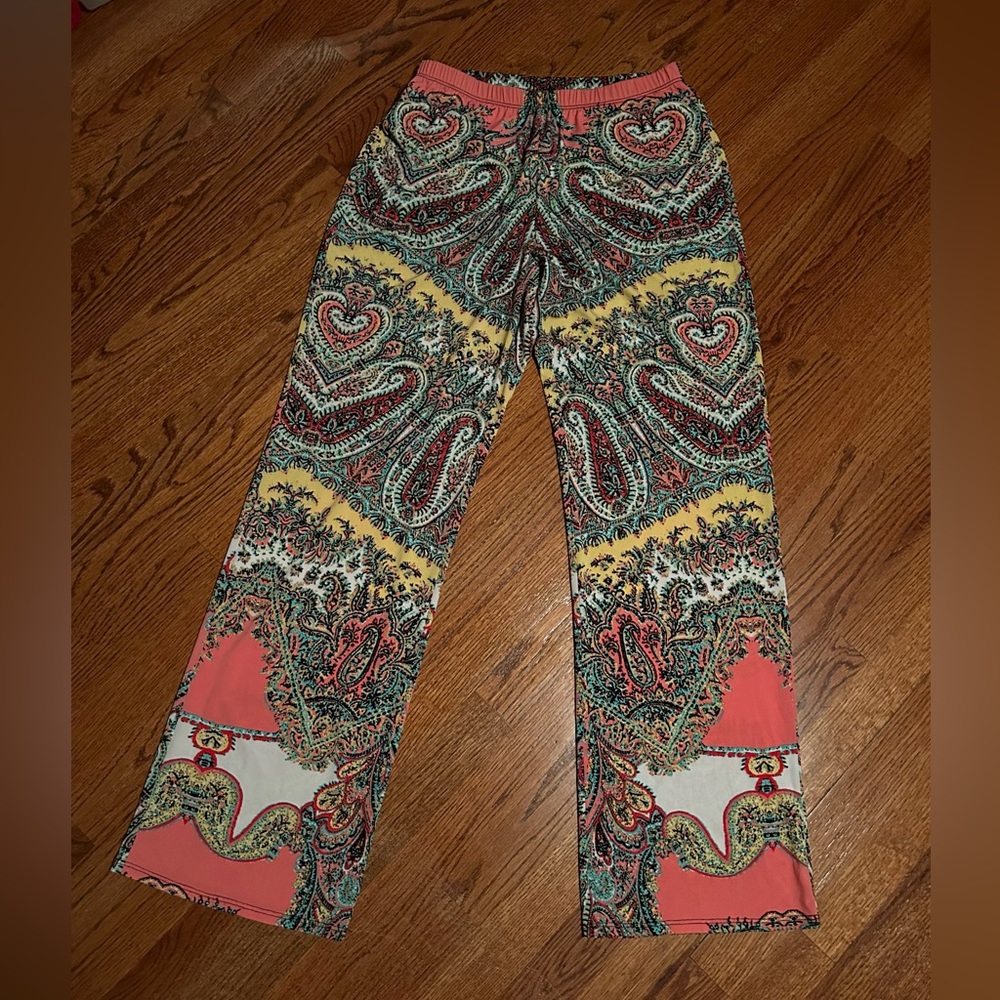 Paisley print women’s pants